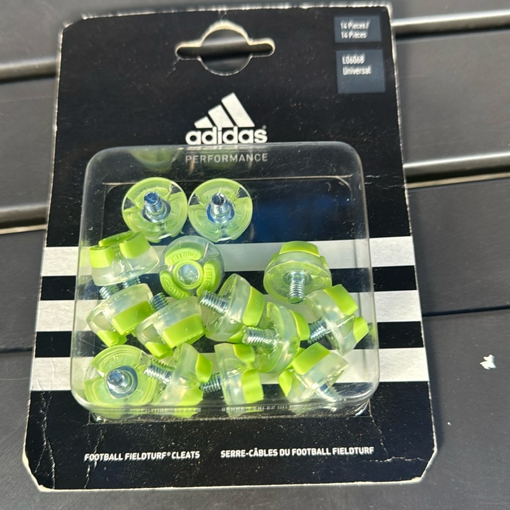 Adidas Performance Football Field Turf Cleat Studs 14 Pieces L06068 Universal